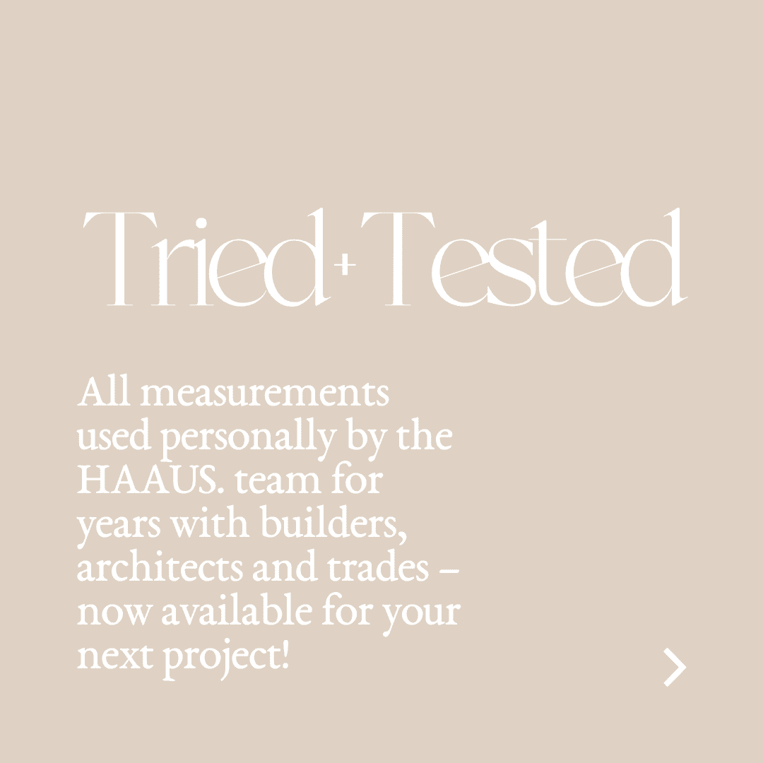 Bathroom Design + Measurement Guide by HAAUS.
