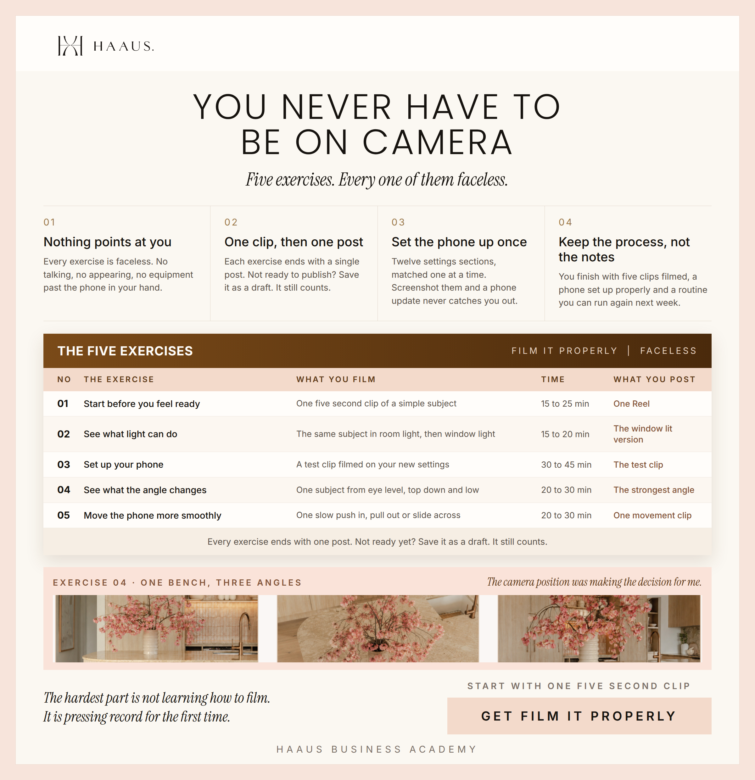 Film It Properly