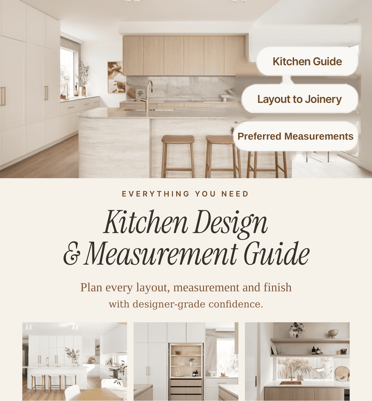 The HAAUS Kitchen Design + Measurement Guide