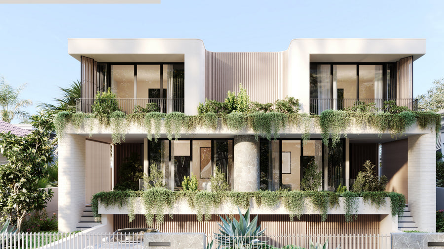 The HAAUS Duo facade render